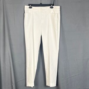 Chaps Women's White Ankle Pants